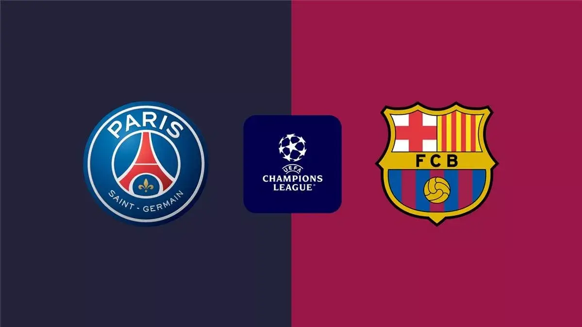موعد مباراة باريس سان جيرمان وبرشلونة في دوري أبطال أوروبا