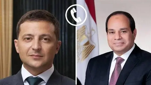 الرئيس السيسي وزيلينسكي يبحثان تعزيز التعاون بين مصر وأوكرانيا ومستجدات الأوضاع الإقليمية