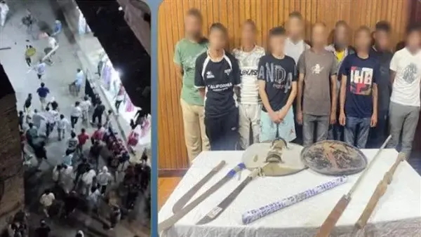 القبض على 10 أشخاص في مشاجرة بالأسلحة البيضاء داخل محل هواتف بالإسكندرية
