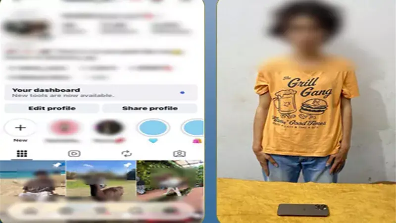 ضبط متهم بنشر مقاطع مصورة بملابس نسائية والرقص عبر مواقع التواصل في دمياط