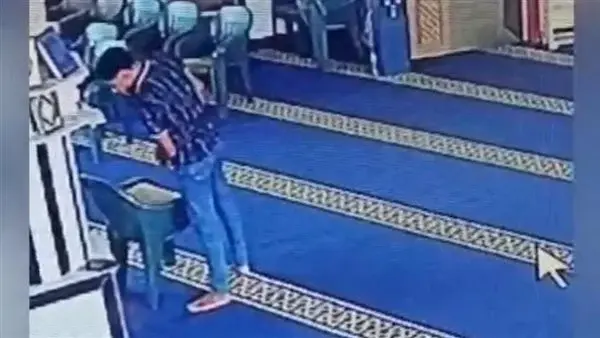 ضبط متهم بسرقة صندوق تبرعات من داخل مسجد بالغربية بعد رصده بكاميرات المراقبة