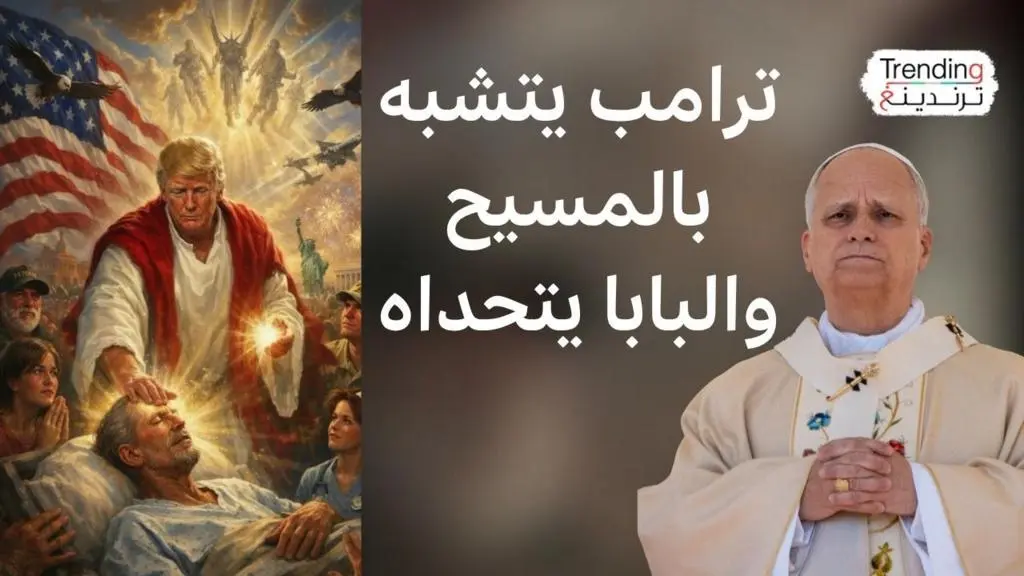 ترامب يثير عاصفة: صورة "المسيح" المصطنعة تلهب الجدل بعد هجومه على الفاتيكان