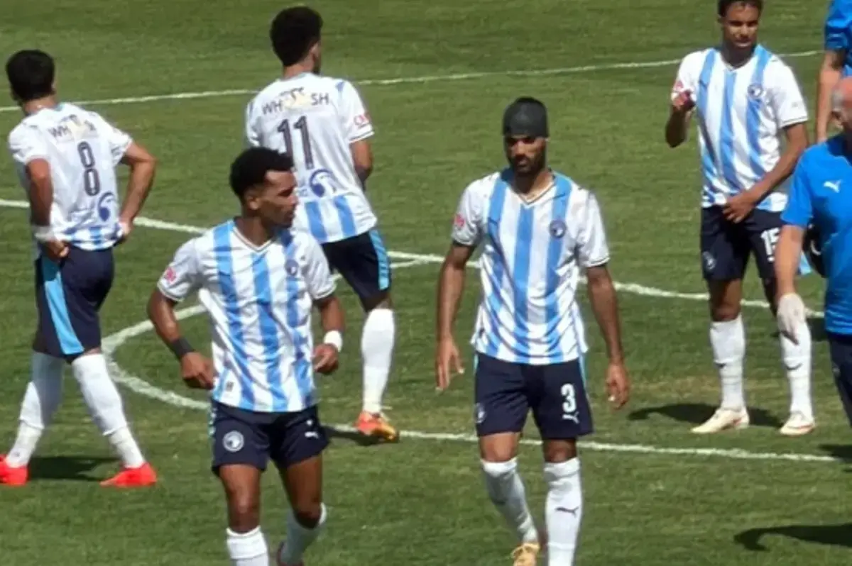 نقل محمود مرعي لاعب بيراميدز للمستشفى بسبب الإصابة أمام جورماهيا