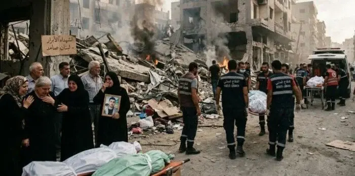 486 شهيدًا و1313 مصابًا في لبنان منذ 2 مارس جراء العدوان الإسرائيلي