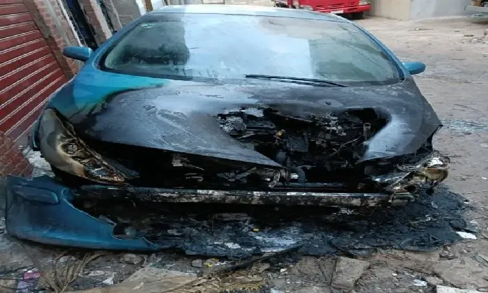 تأييد حبس المتهمين بحرق سيارة رئيس الرقابة التموينية في إدكو بالبحيرة