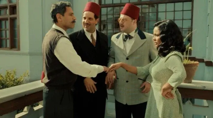 أحداث مسلسل النص التاني الحلقة 1