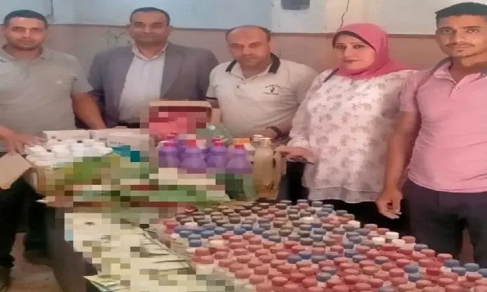 تموين البحيرة.. ضبط 545 عبوة أدوية بيطرية ومبيدات منتهية الصلاحية بأبوحمص