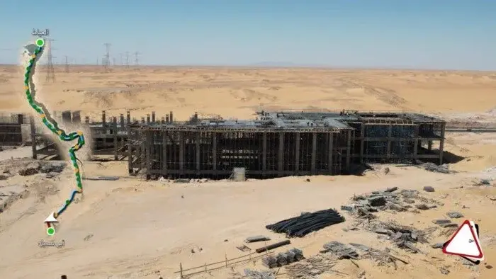 النقل توثق مراحل تنفيذ القطار السريع من أكتوبر لأبو سمبل