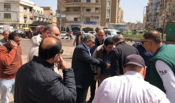محافظ الدقهلية يتفقد تطوير ميدان الشيخ حسانين وشارع العباسي