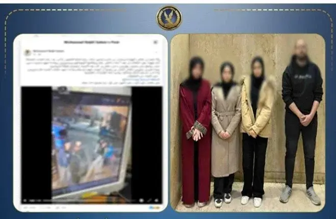 الداخلية تكشف تفاصيل فيديو التحرش بحلوان