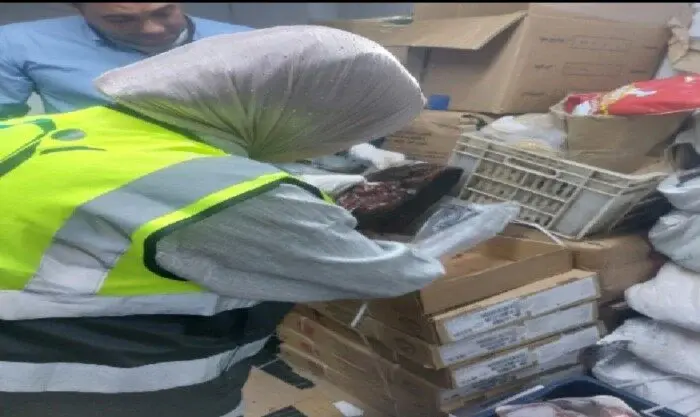 ضبط ربع طن لحوم غير صالحة للاستهلاك الآدمي بسوهاج