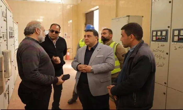 رئيس مياه البحيرة يتفقد محطة شرنوب ويشيد بجاهزية العاملين لمواجهة الطوارئ