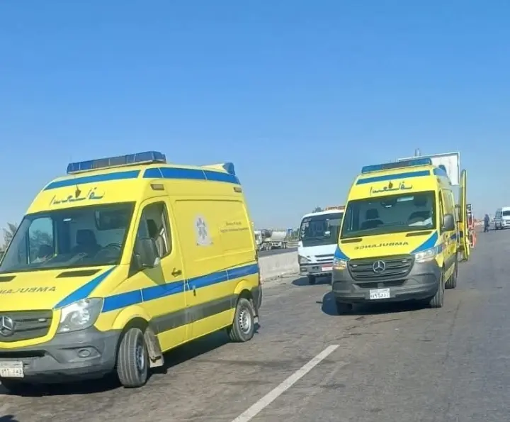 وفاة أب ونجله وابن شقيقه إثر سقوطهم من سقالة أثناء العمل ببني سويف