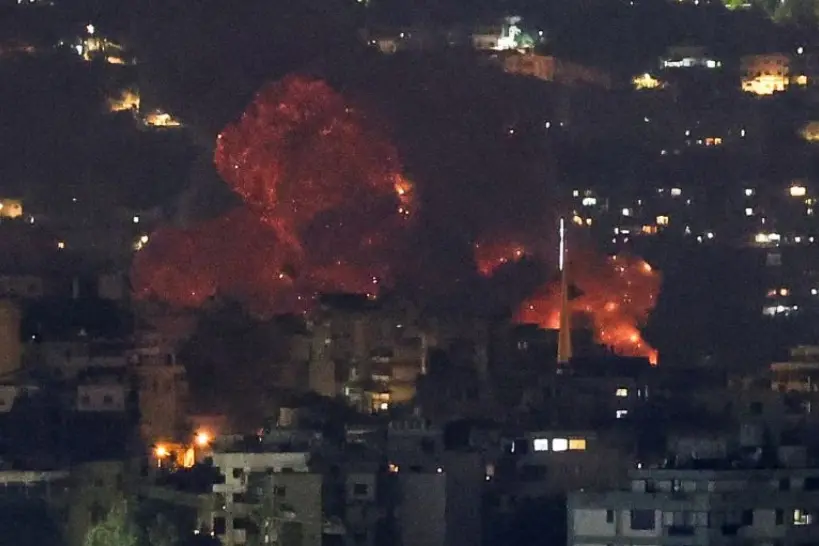 بيروت الجنوبية تحت القصف: غارة إسرائيلية تضرب معقل حزب الله إثر إنذار