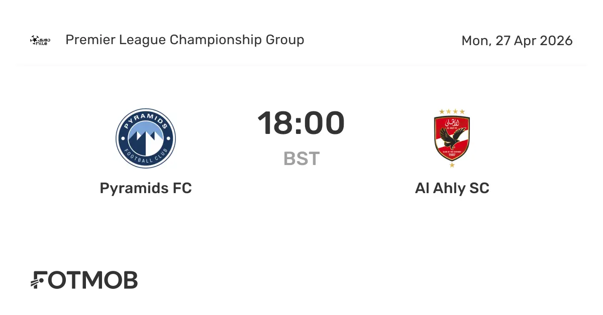 الدوري المصري: صراع القمة المصرية يشتعل: الأهلي وبيراميدز في مواجهة مصيرية لتحديد الصدارة