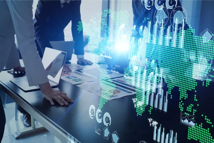 تداعيات الأوضاع العالمية: اضطراب عالمي: تحديات اقتصادية وجيوسياسية متصاعدة تلقي بظلالها على الأسواق