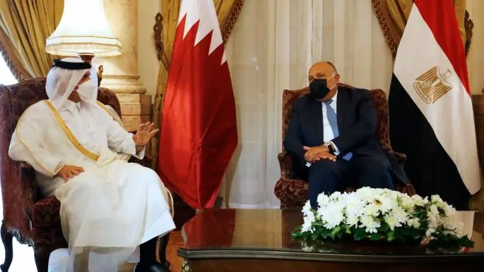 لقاء قطري مصري رفيع يبحث "التهديدات الإيرانية": تقارب استراتيجي؟