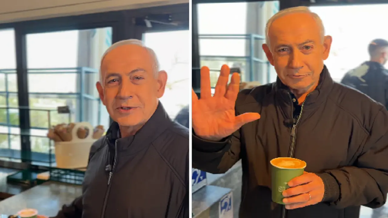 نتنياهو يرد على شائعات وفاته بـ"فيديو القهوة".. هل ينجح في إسكات المشككين؟