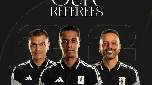 أمين عمر يقود مباراة الأرجنتين والنمسا بالمونديال