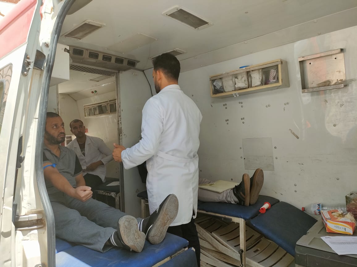 تحت شعار "نقطة دم تساوى حياه"إنطلاق حملة للتبرع ب 6 مراكز شباب