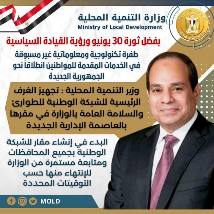 الجمهورية الجديدة تنطلق بالتكنولوجيا المعلوماتية العالمية
