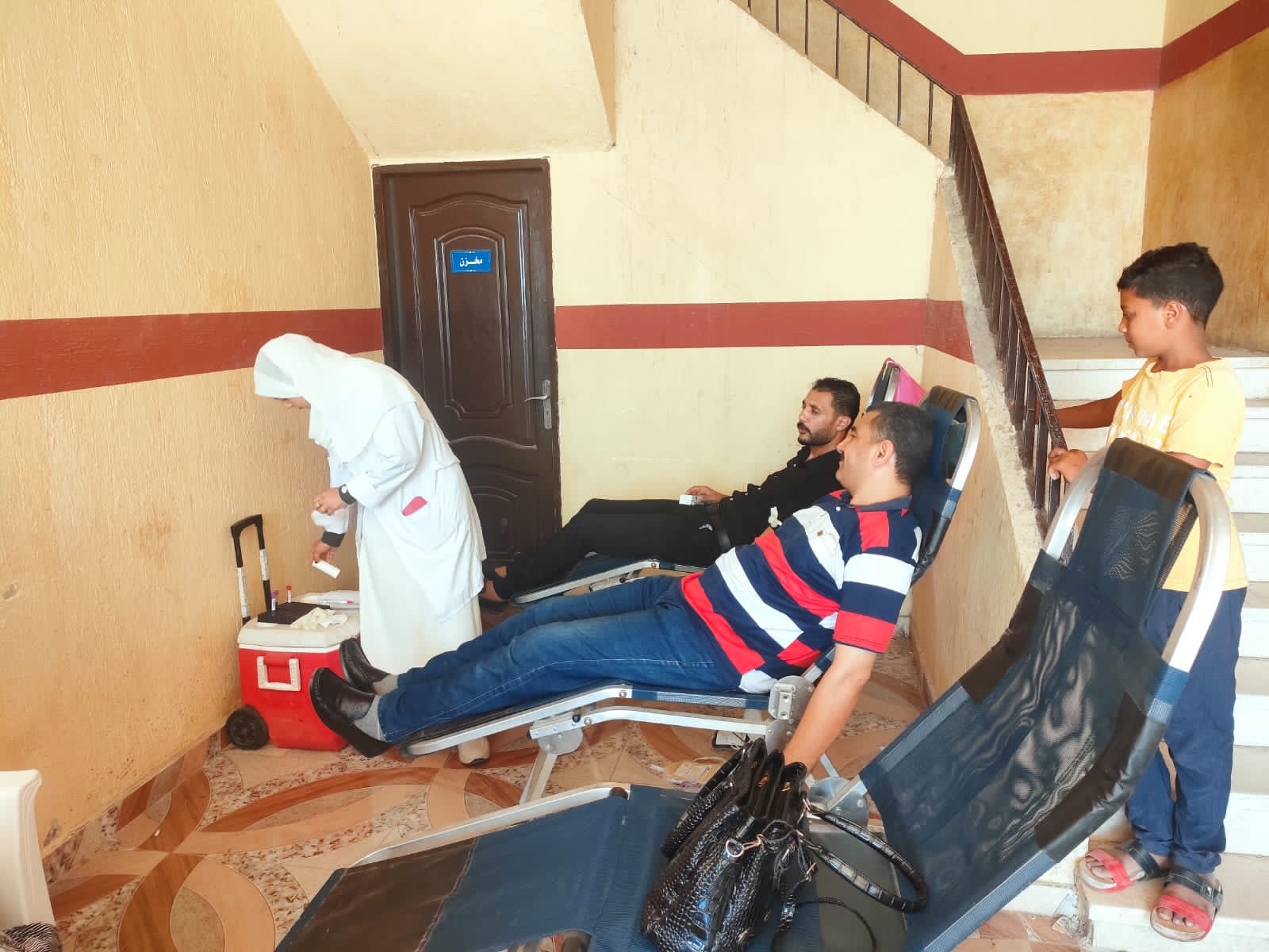 نقطة دم تساوى حياة.. بمراكز الشباب