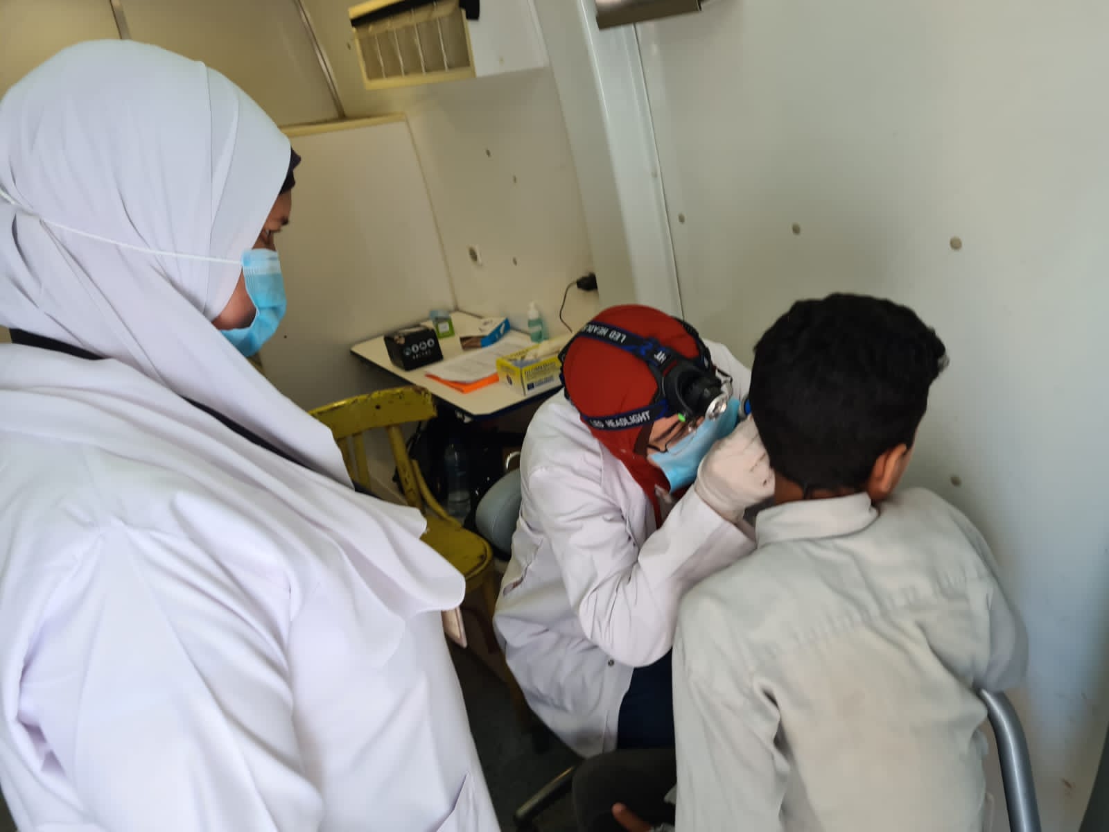القافلة الطبية المجانية أسعدت قرية مهنا بالمحمودية