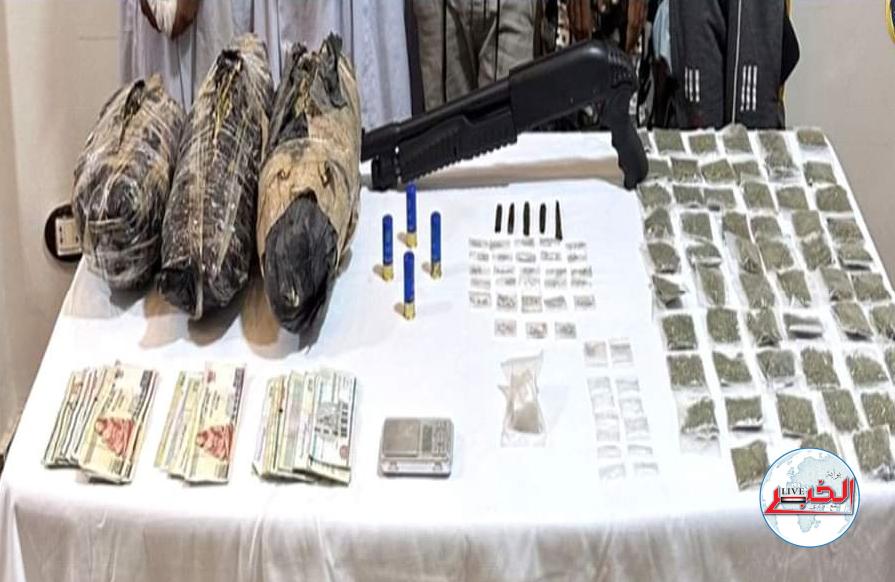 عصابة ال5 سقطوا بالمخدرات فى أسوان 