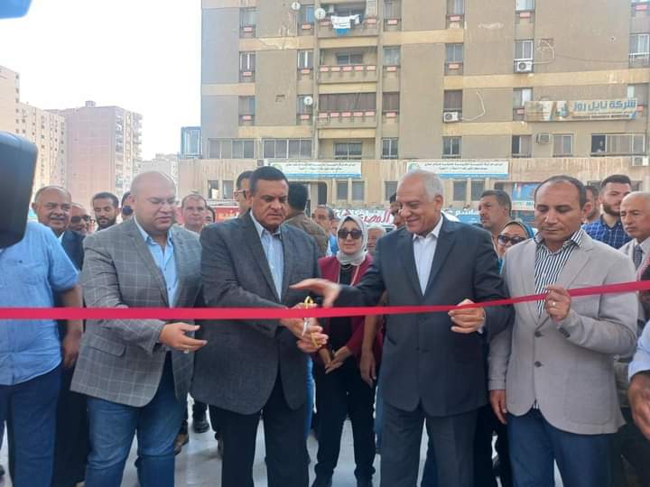 موقف سرفيس المريوطية الجديد على مساحة 9400 م٢ وبسعة 395 سيارة