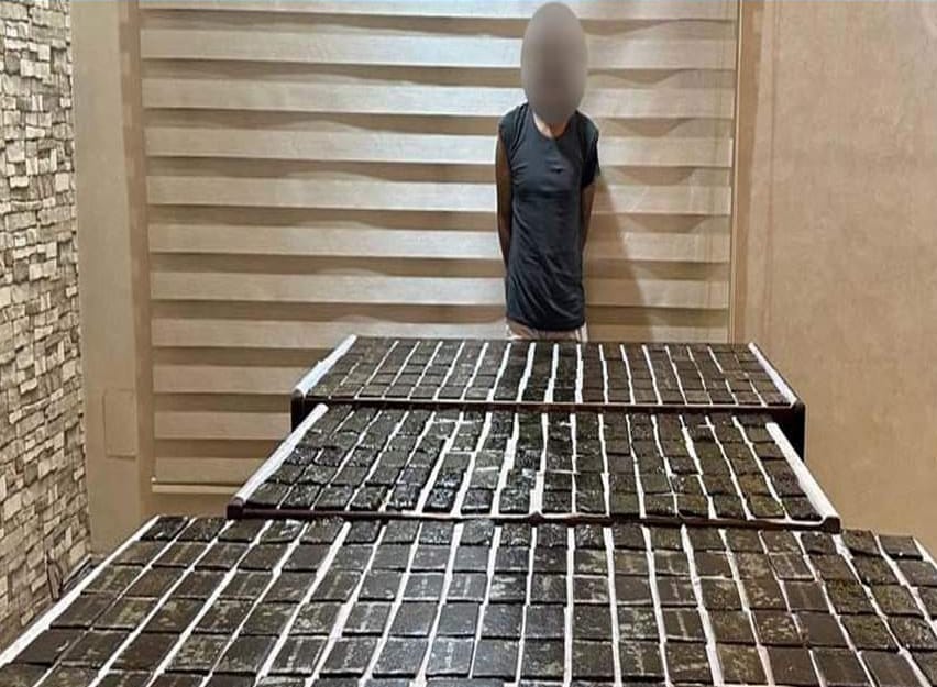شقي الإسماعيلية سقط ب32 كيلو حشيش