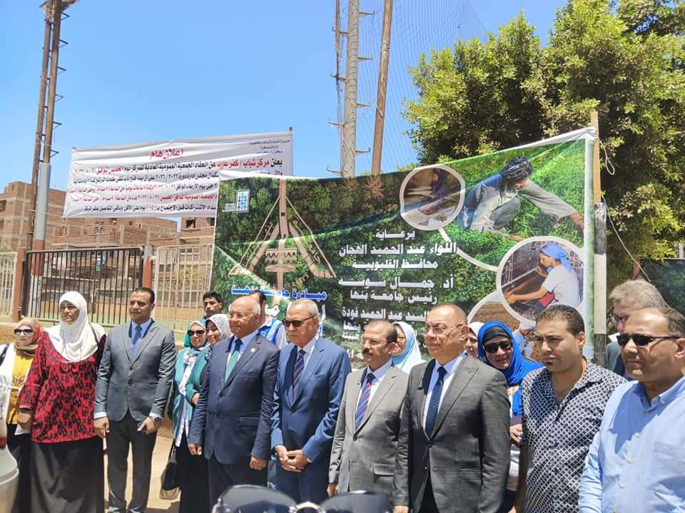 قافلة تنموية..للرعاية الصحية والاجتماعية بقري القليوبية
