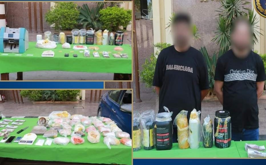 65 مليون جنيه قيمة المخدرات بحوزة شخصين 
