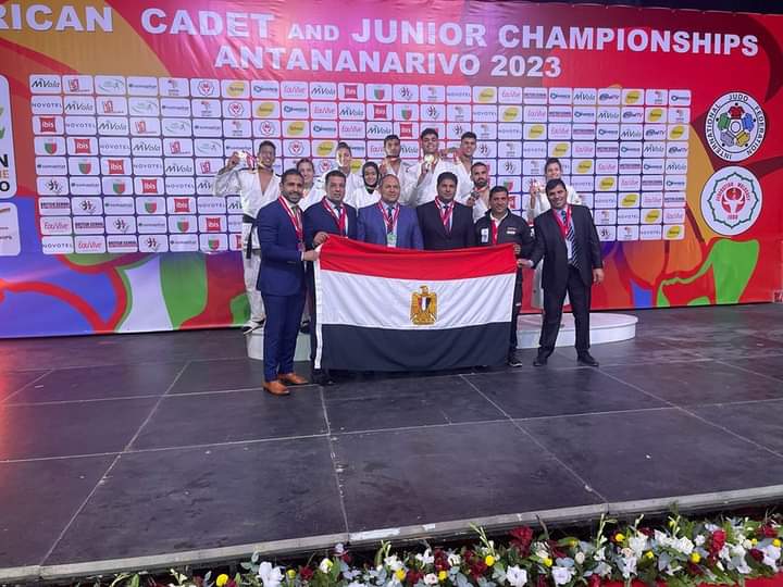 وزير الشباب والرياضة يهنئ المنتخب المصرى للجودو