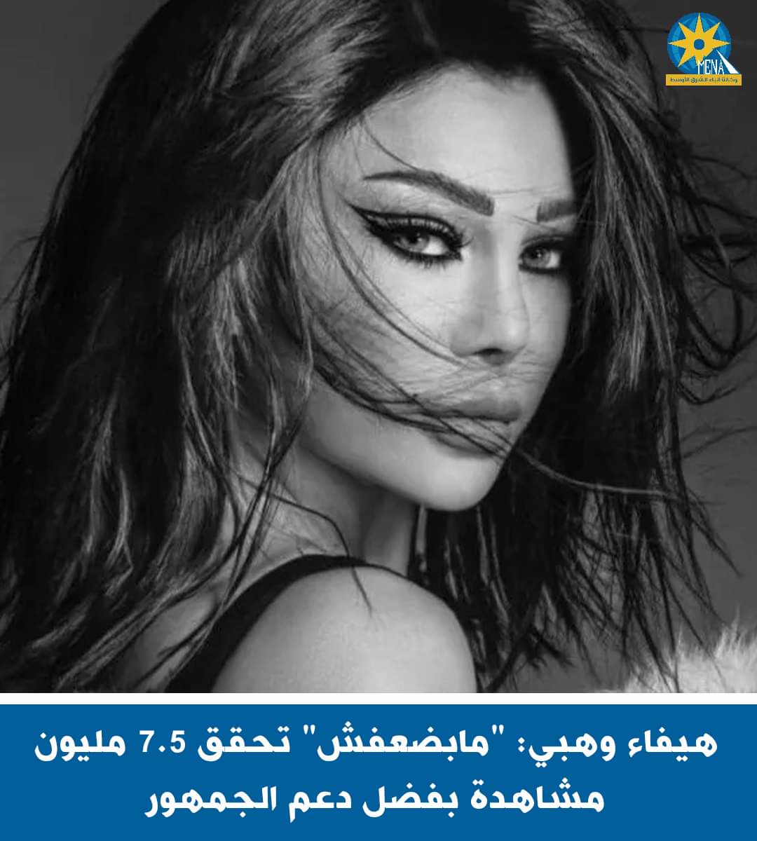 "مابضعفش" هيفاء وهبى تحقق 7.5مليون مشاهدة 