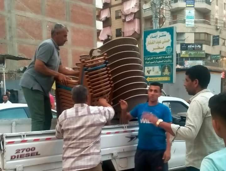 رفع 1033 إشغال طريق ب 5 مراكز بحراوية