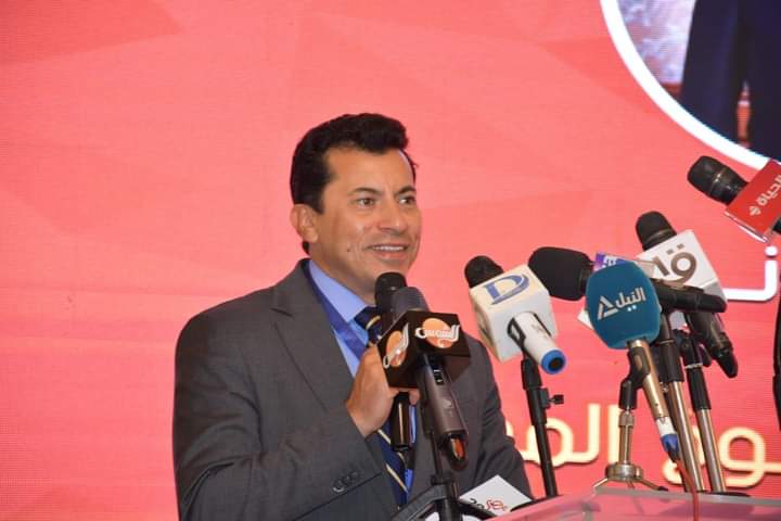 وزير الشباب يشهد الجلسة الافتتاحية لمؤتمر محاكاة مجلس الشيوخ