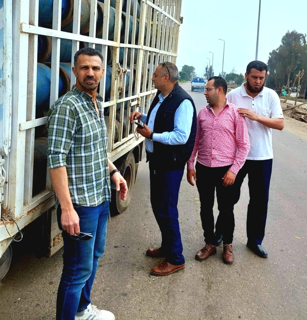 700 أسطوانة غاز..مستودع كوم حمادة باعها فى السوق السوداء