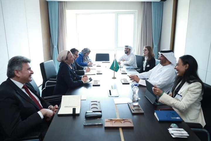 وزيرة البيئة تلتقى رئيس مؤتمر المناخ COP28 