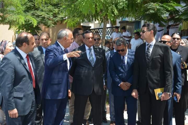 آمنة والهجان يتفقدان أعمال تطوير كورنيش النيل ببنها وممشى أهل مصر 
