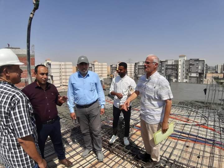 رفع كفاءة وتطوير الطرق بالشروق..وعمارات جديدة بمشروع سكن مصر