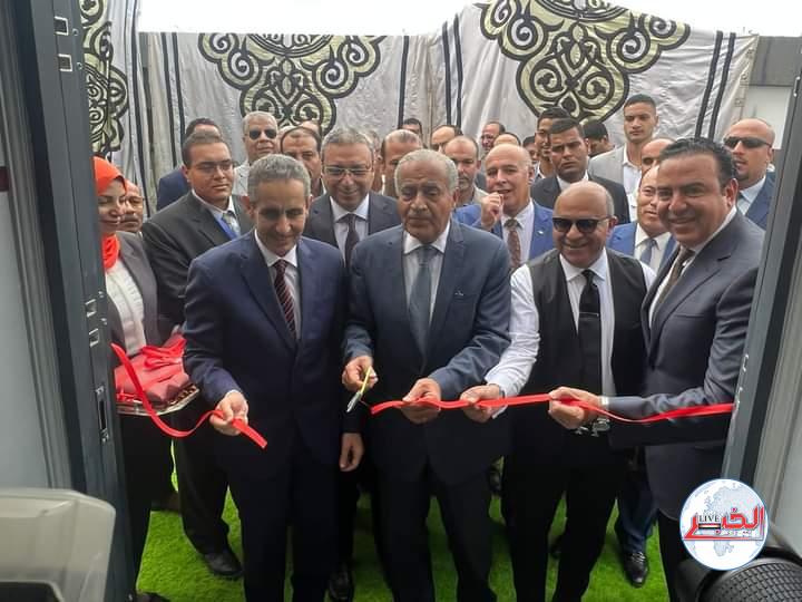وزير التموين يفتتح أول مكتب سجل تجارى نموذجى داخل منطقة تجارية لوجيستية على مستوى الجمهورية بطنطا