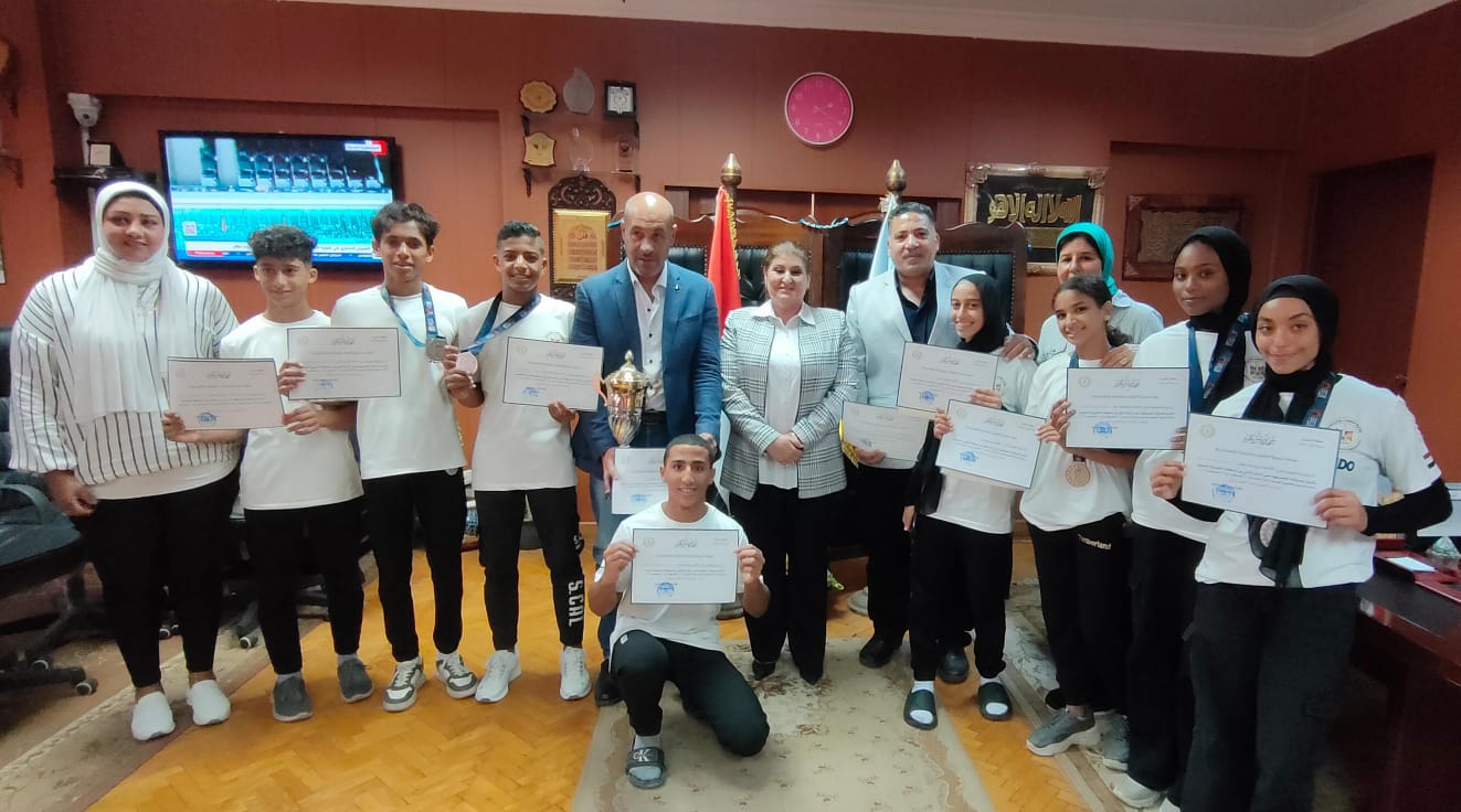 الشباب والرياضة بالإسكندرية تكرم أبطال الجودو