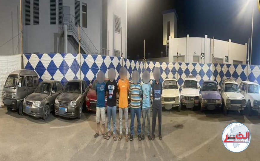 سقوط حرامية السيارات 