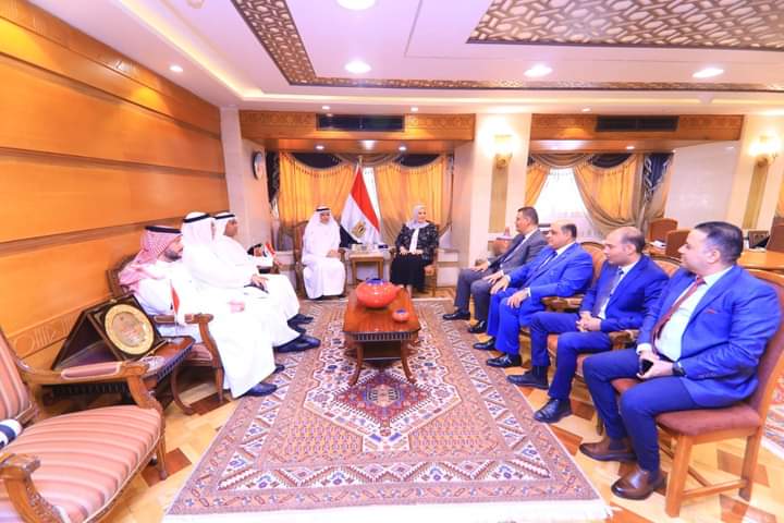 القباج بحثت مع رئيس مجلس إدارة الشركة القابضة لمطوفي حجاج الدول العربية تعزيز التعاون