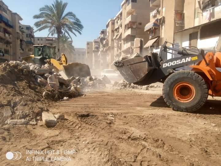 تطوير حديقة الكروان بحى الزهور ببورسعيد