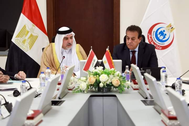 وزير الصحة بحث مع رئيس لجنة مكافحة المخدرات بمجلس النواب العراقى..التعاون فى علاج الإدمان