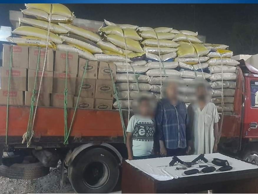 سقوط حرامية المواد الغذائية بالجيزة