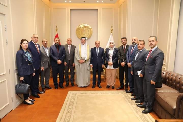 وزير العدل يستقبل وفد البرلمان العراقى