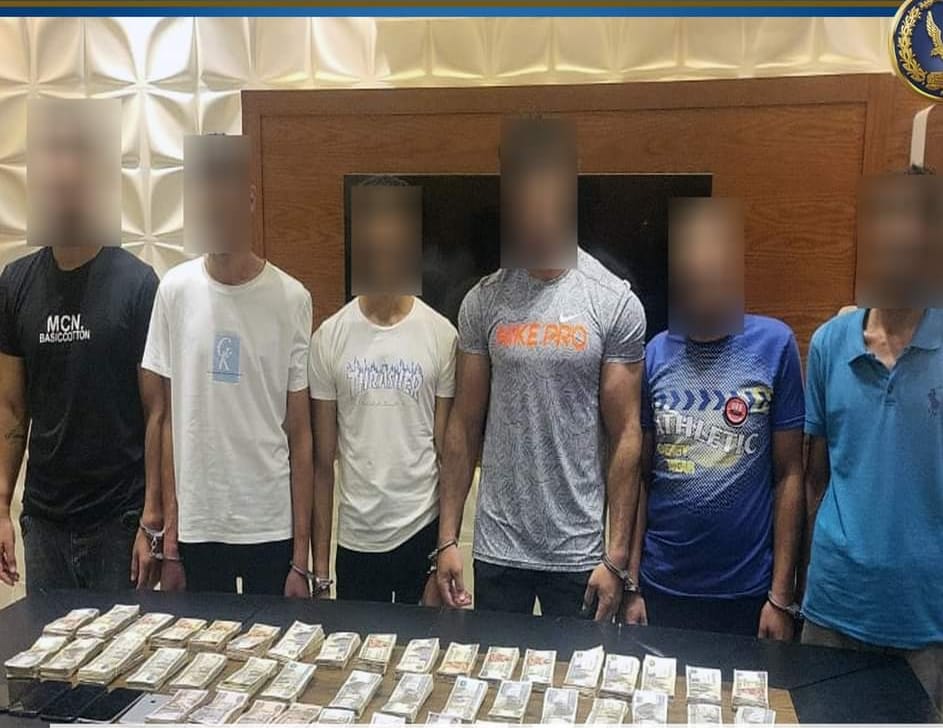 عصابة ال6 سرقوا 850 ألف جنية من عاملين بالقاهرة
