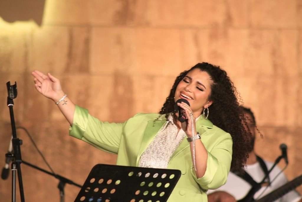 لينا ونسمة ثنائى غنائى.. يتألقان فى مهرجان قلعة صلاح الدين